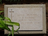 Struma Military Cemetery - Hendry, James Turnbull